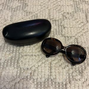 Ralph Lauren Round Tortoise Shell Sunglasses